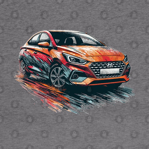 Hyundai Accent by Vehicles-Art